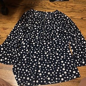 Women’s business casual blouse with bell sleeve - entire closet for $30